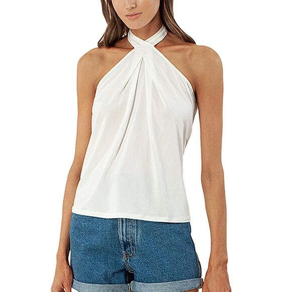 Hale Bob Womens  Halter Top - Picture 1 of 3